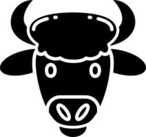 Bison Vector Icon