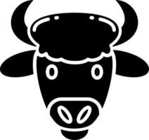 Bison Vector Icon