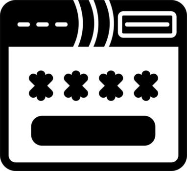 Browser Security Vector Icon