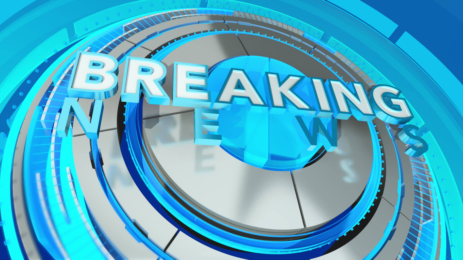 BLUE BREAKING NEWS MOTION GRAPHIC ABSTRACT BACKGROUND MODERN ANIMATION