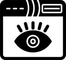 Web Vision Vector Icon