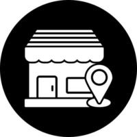 icono de vector de tienda