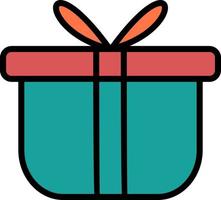 icono de vector de regalo