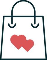 Gift bag Vector Icon