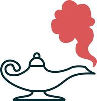 Magic lamp Vector Icon