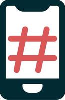 Hashtag Vector Icon