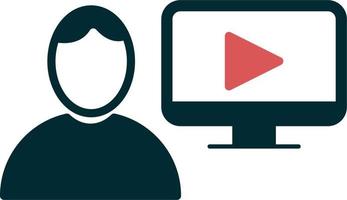 Blogger Vector Icon