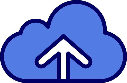 Cloud Computing Vector Icon