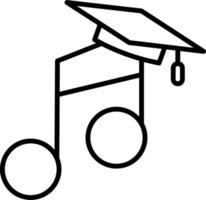 Music education Vector Icon