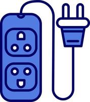 Extension cord Vector Icon