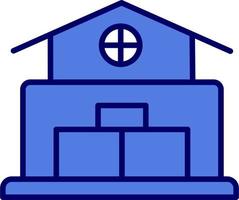 Warehouse Vector Icon