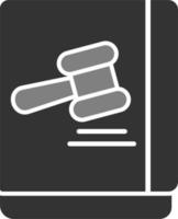 Law Book Vector Icon