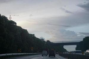 Scenic View of Cibubur Jakarta Bandung Toll Road photo