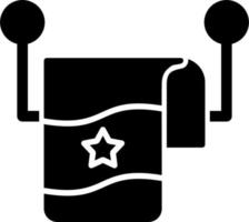 Towel Hanger Vector Icon