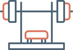 Bench Press Vector Icon