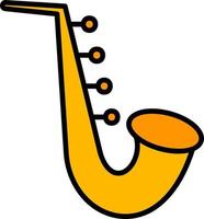 Saxophone Vector Icon