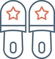 Slippers Vector Icon