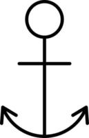Anchor Vector Icon