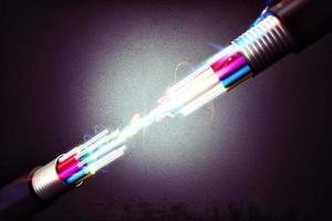 Optic fiber technology photo
