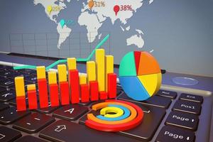 World statistics concept photo