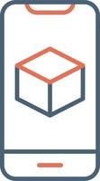 Augmented Reality Vector Icon