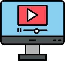 360 Video Vector Icon