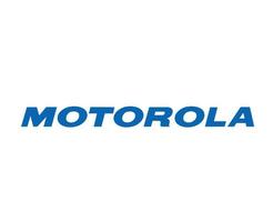 Motorola Brand Logo Phone Symbol Name Blue Design Usa Mobile Vector Illustration