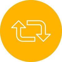 icono de vector de bucle