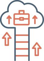 Career Path Vector Icon