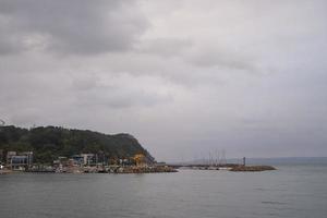 tarde a el muelle foto