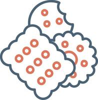 Mix Biscuits Vector Icon