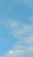 blue sky background with white clouds.Sky clouds. Blue sky with white clouds. photo