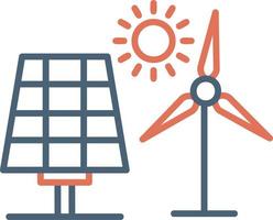 Renewable Energy Vector Icon