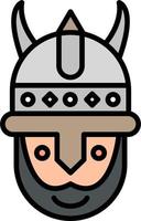 icono de vector vikingo