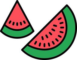 Watermelon Vector Icon