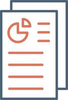 Work Report Vector Icon