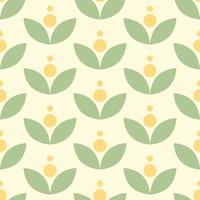 Retro vintage seamless vector geometric pattern. 70s retro print for fabric cover background