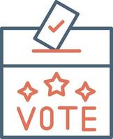 Voting Box Vector Icon