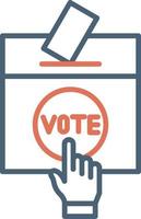 Vote Cast Vector Icon