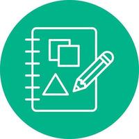 Sketchbook Vector Icon