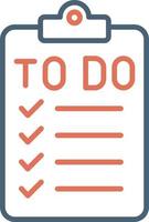 To Do List Vector Icon