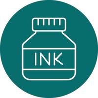 icono de vector de tinta