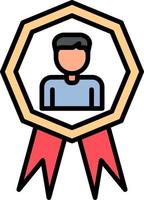 Employee Of The Month Vector Icon