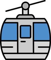 Cable Car Vector Icon