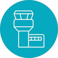 Control Tower Vector Icon