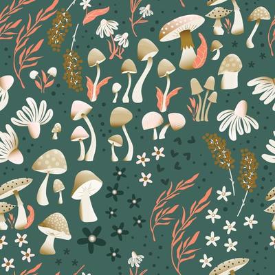 Mushroom Coloring Vector Art, Icons, and Graphics for Free Download