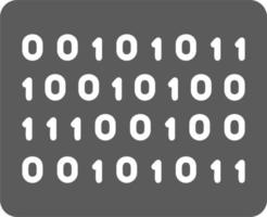 Binary Code Vector Icon