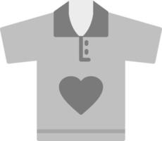 icono de vector de camisa