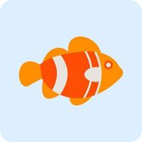 Clown Fish Vector Icon