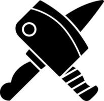 Cleaver Knife Vector Icon